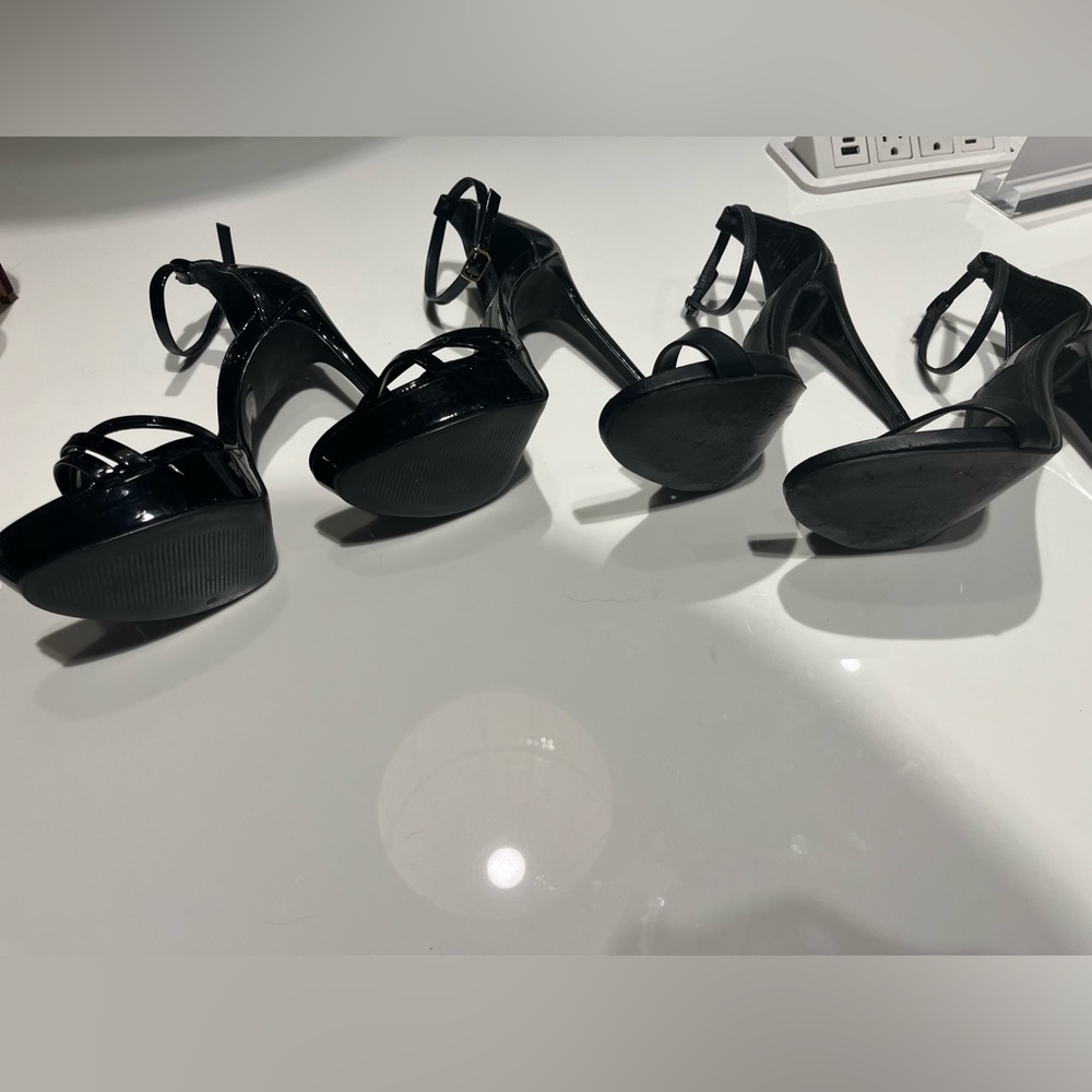 Size 7 Steve Madden  2 pairs of heels